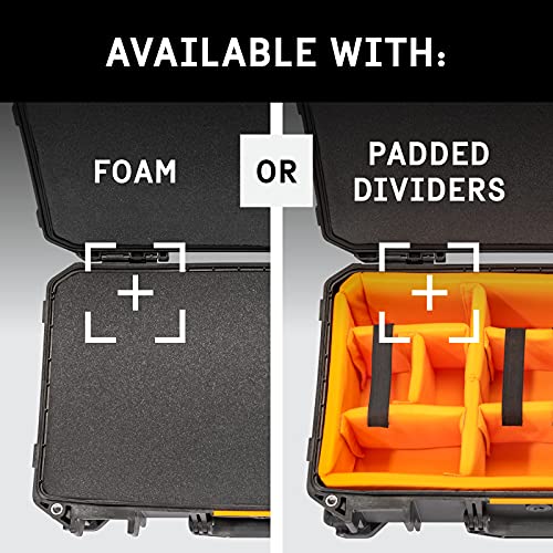Pelican Vault v525 Case with Padded Dividers (Black)