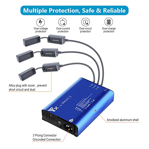 DJI Mavic 3 Charging Hub for Multiple Batteries