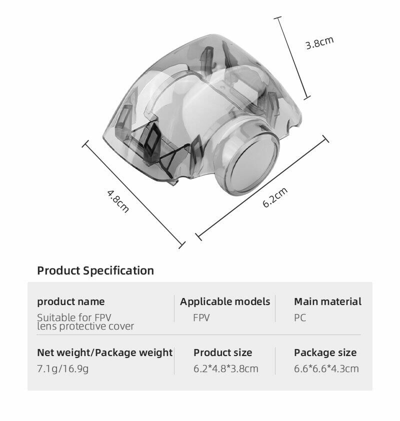 DJI FPV Gimbal Protector Cap for Drone