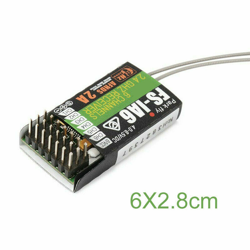 6CH Receiver for RC Airplanes & Drones