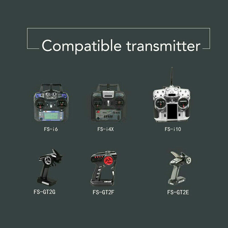 6CH Receiver for RC Airplanes & Drones