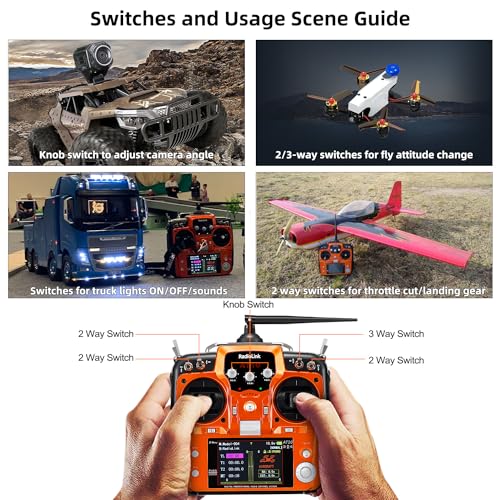 RC Transmitter & Receiver for Drones