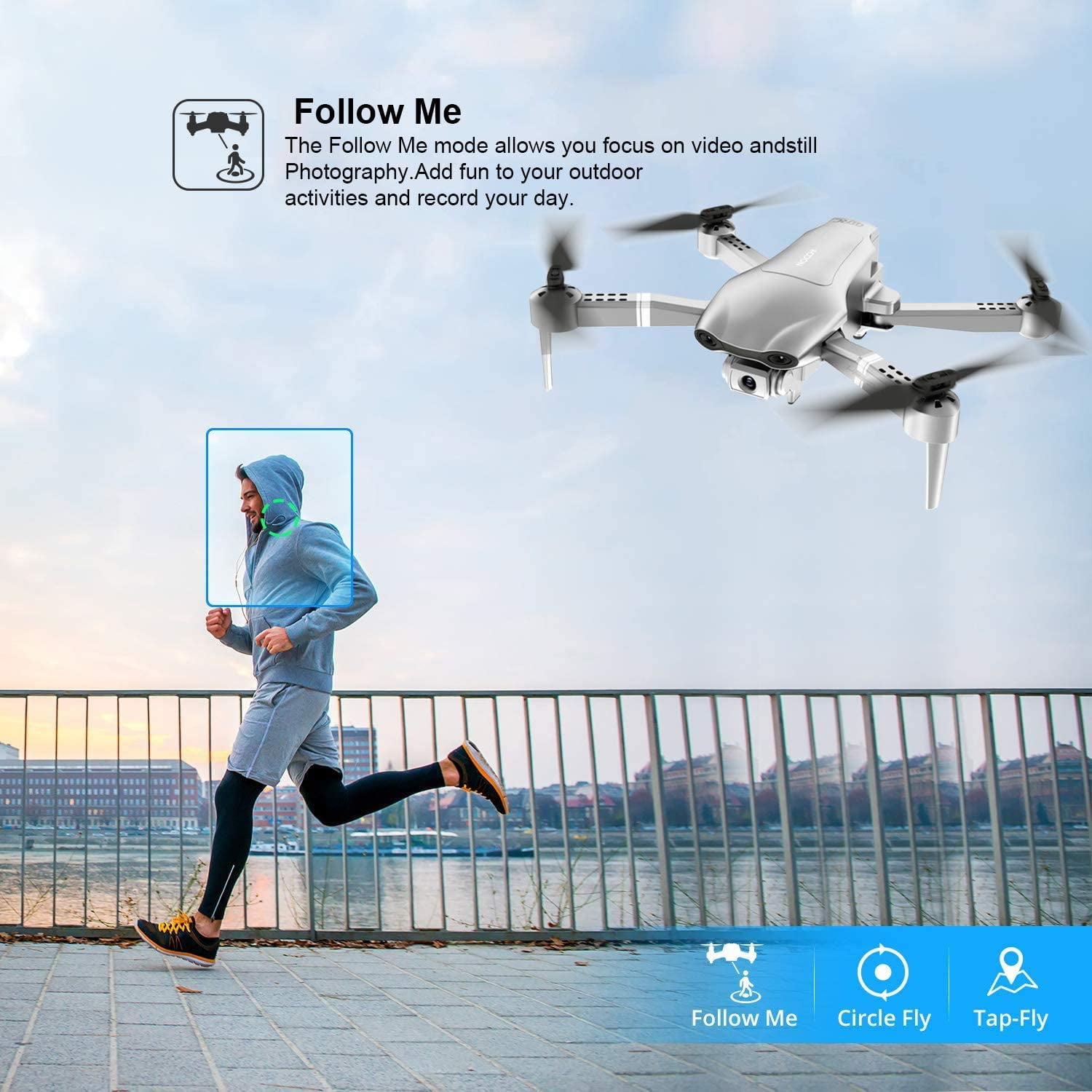 Foldable GPS Drone with 4K Camera