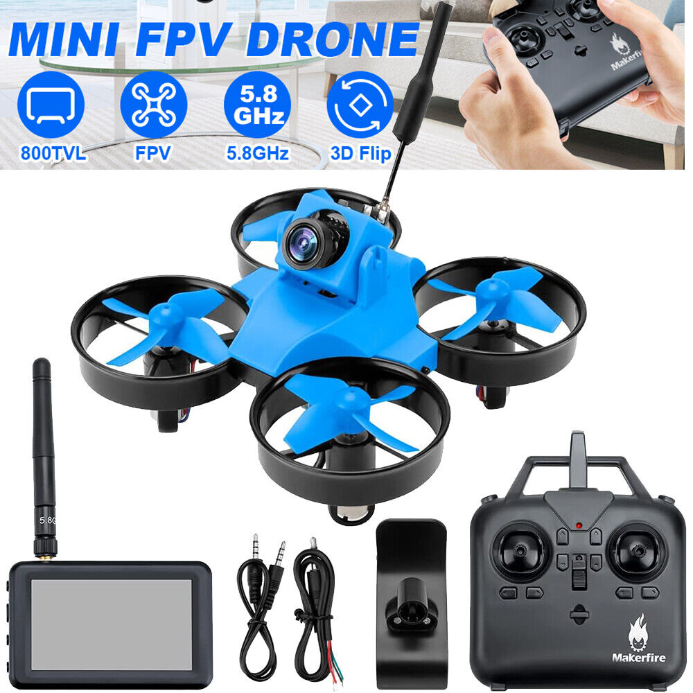 Tiny Whoop FPV Drone with Camera and Goggles