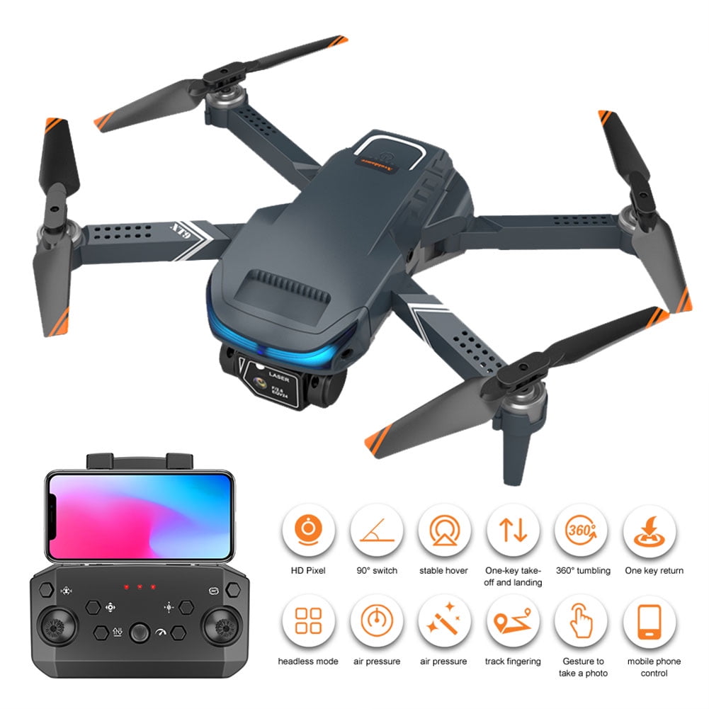 Mojoyce Foldable RC Drone with Dual 4K Camera
