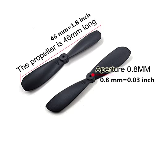 UAV Propeller Blades with Nylon Shaft - 46mm