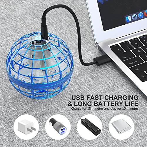 2021 Upgraded Magic Flying Ball Toy - Blue