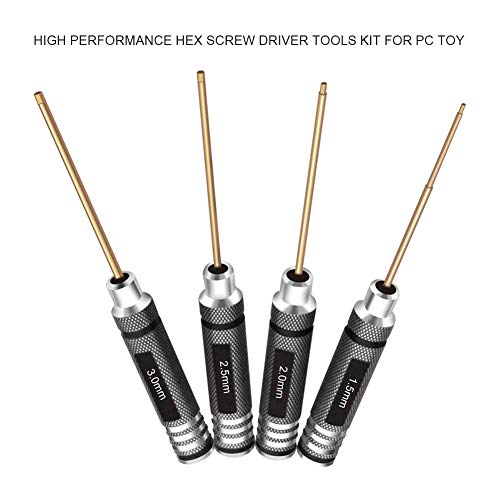 Titanium Hex Screwdriver Set for Drones