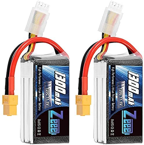 Zeee 3S Lipo Battery for RC Models (2 Pack)