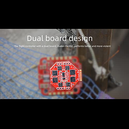 Red HGLRC Zeus 60A 4in1 ESC for Racing Drone