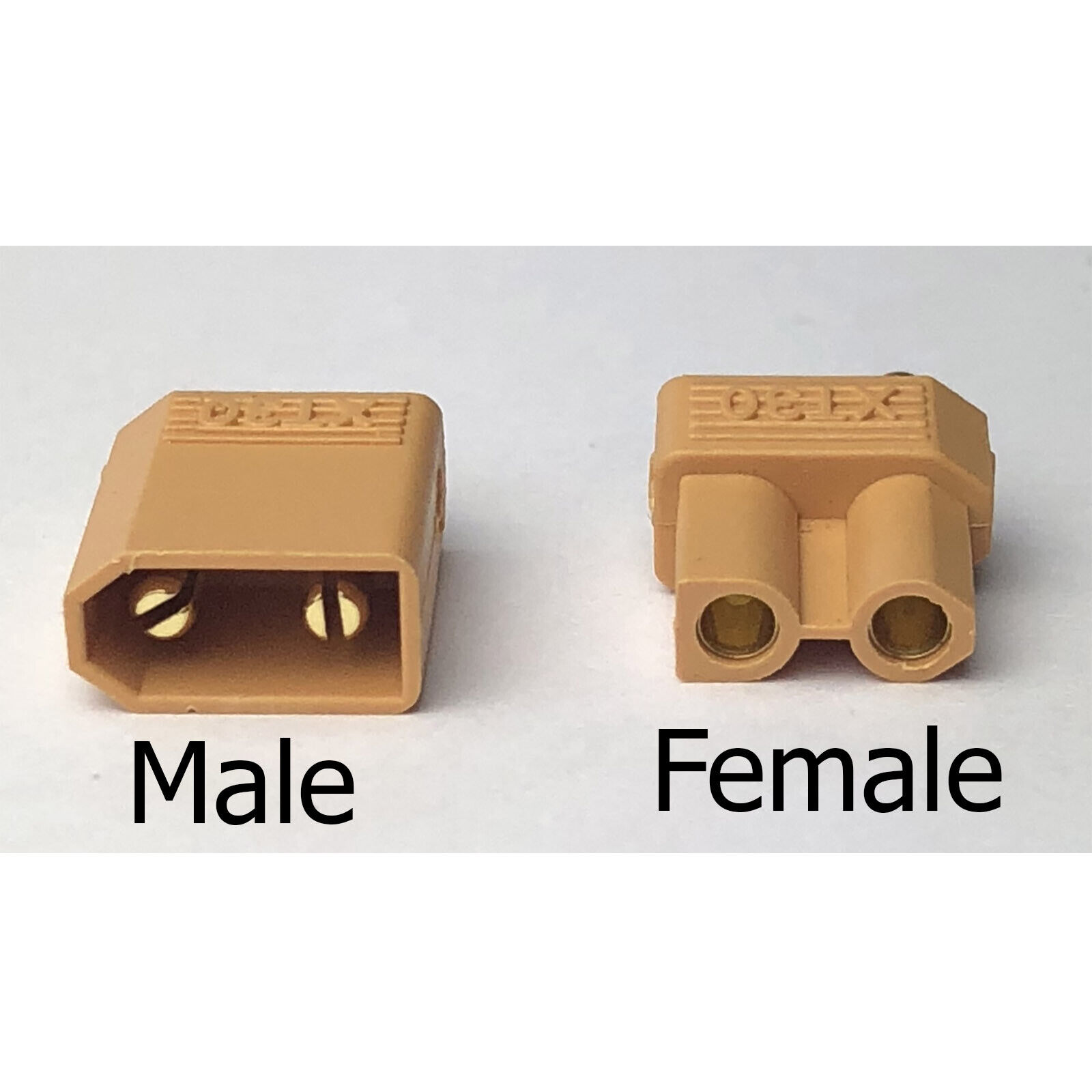 XT30 Connectors - Male and Female Plugs