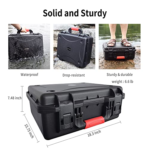 DJI FPV Hard Case - Fits 6 Batteries