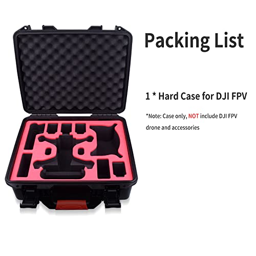 DJI FPV Hard Case - Fits 6 Batteries