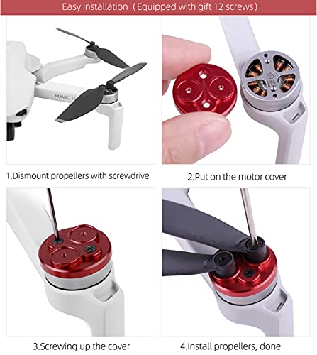 Upgraded Aluminum Motor Cover for Mavic Mini Drones