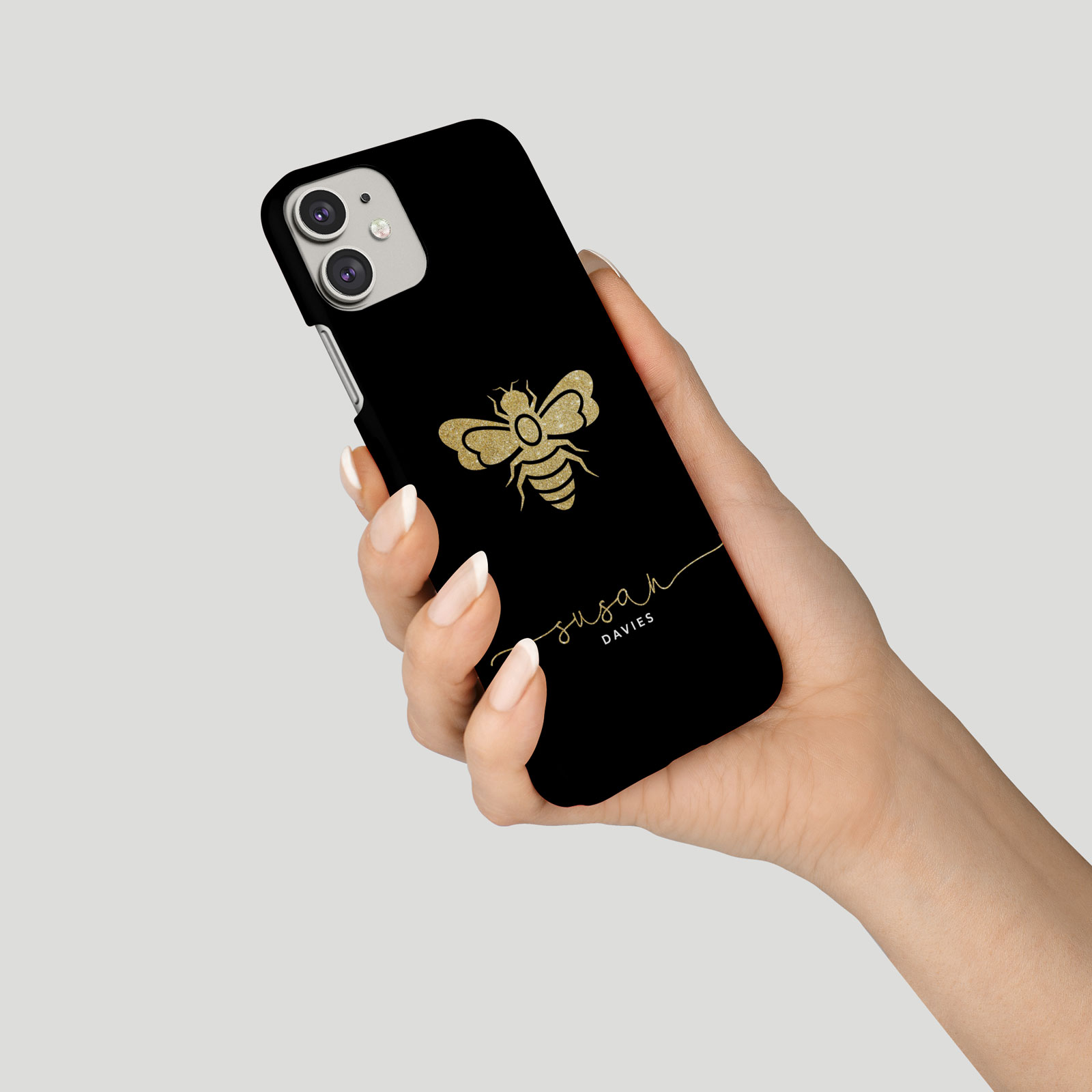 Bee-themed Phone Case for iPhone