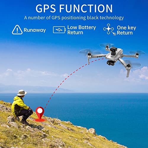 Teeggi KF102 MAX GPS Camera Drone - Professional