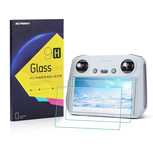 2pk SEASKY HD Tempered Glass Drone Screen Protector
