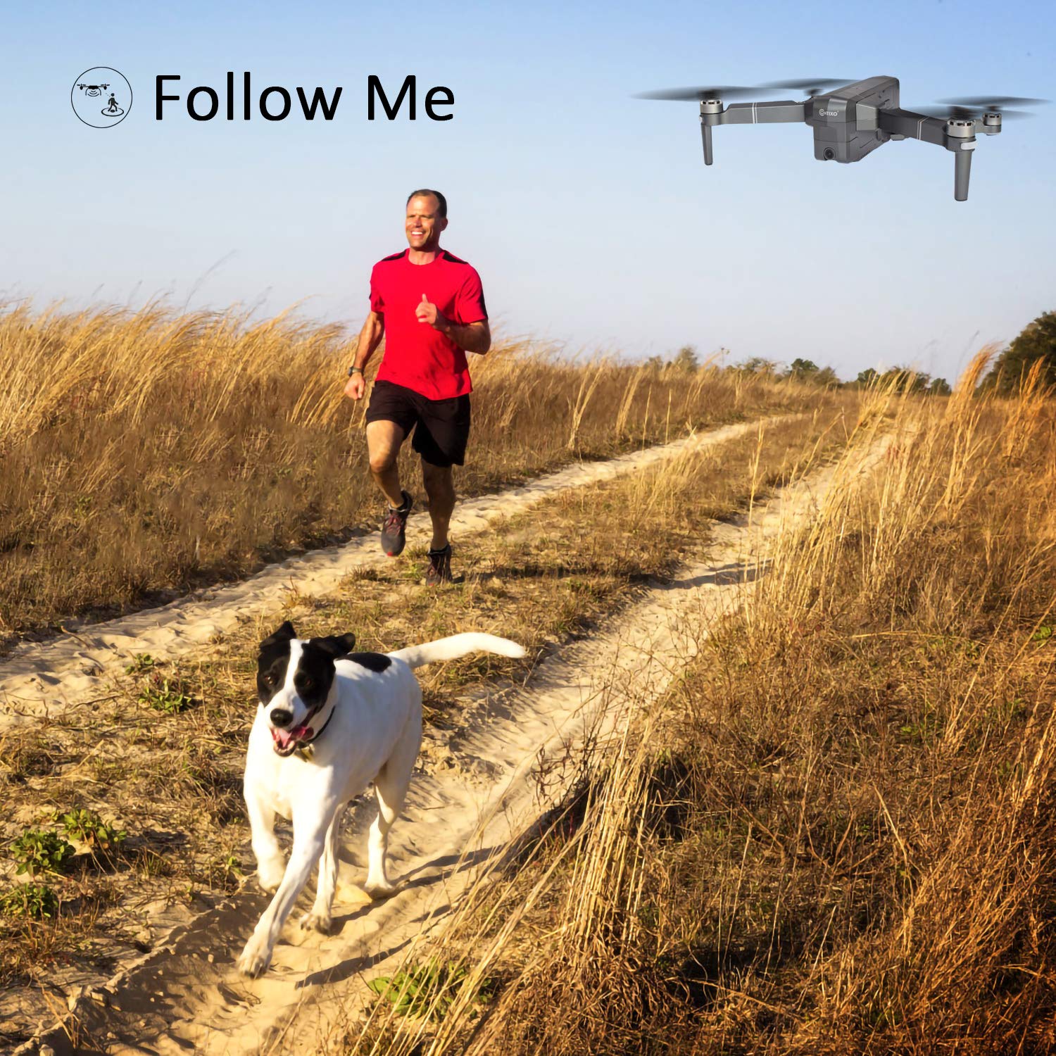 Contixo F24 Foldable Quadcopter Drone with GPS & Gimbal
