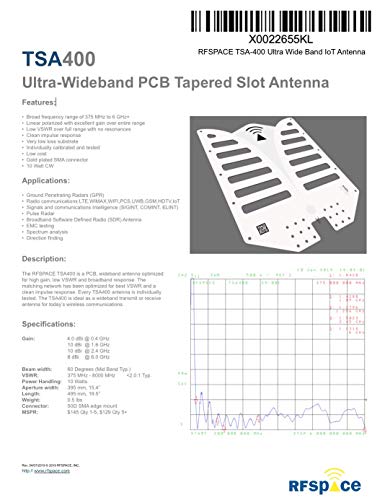 Ultra Wide Band IoT Drone Antenna