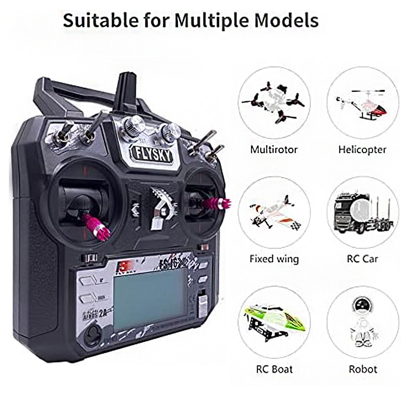 10CH RC Transmitter & Receiver Bundle