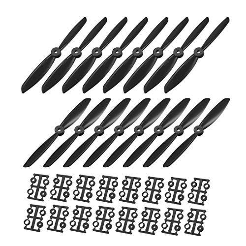 Black Nylon Drone Propellers- 8 Pairs