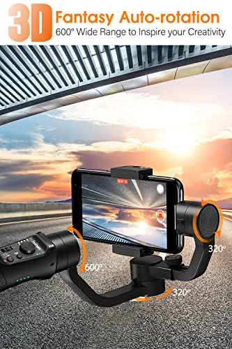 Smartphone Gimbal with Face Tracking & Time-Lapse