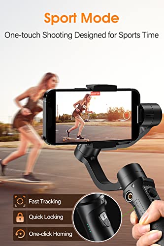 Smartphone Gimbal with Face Tracking & Time-Lapse