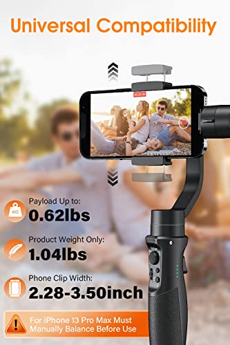 Smartphone Gimbal with Face Tracking & Time-Lapse