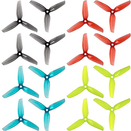 16pcs 4" 3-Blade Propellers for FPV Racing Drone