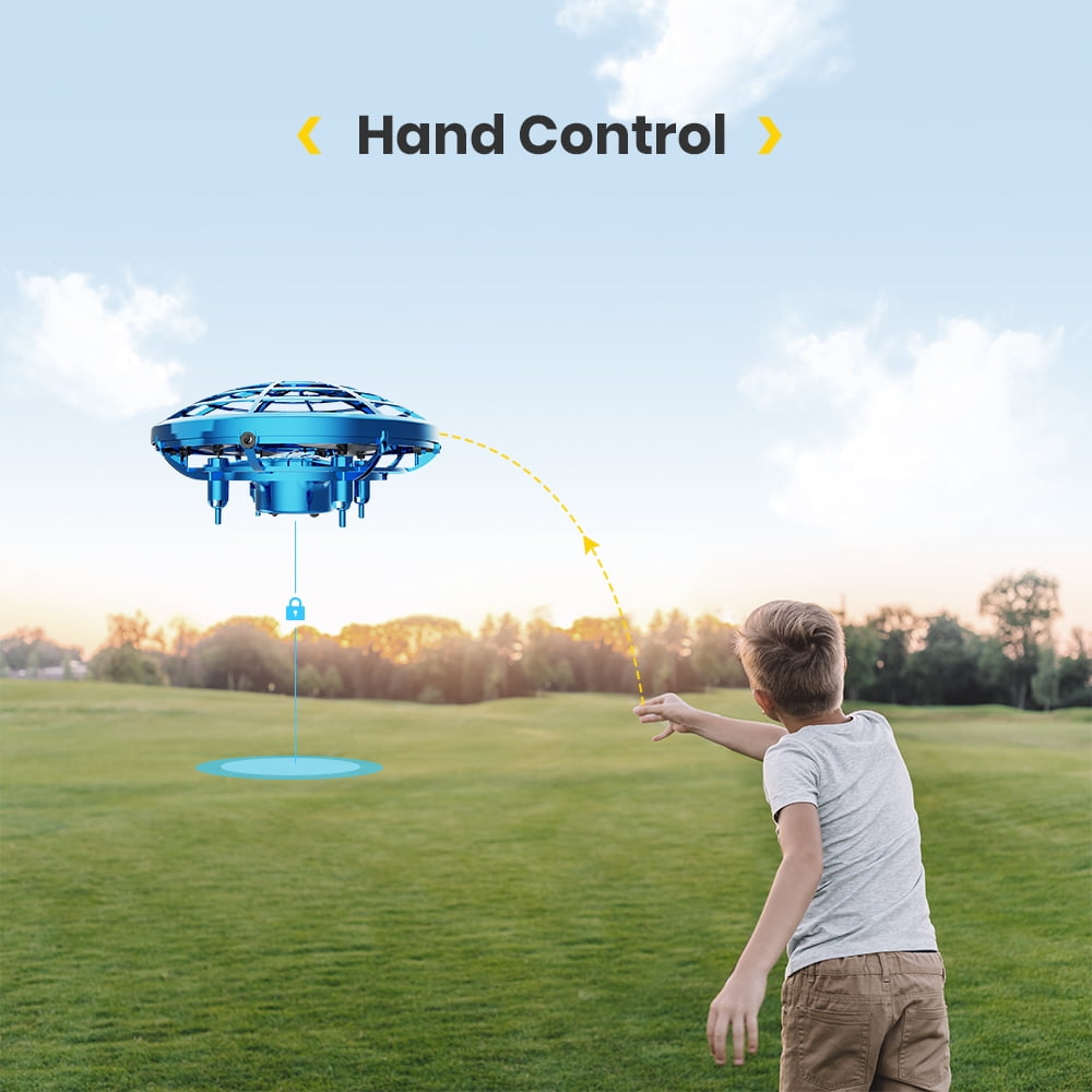 Hand-Operated Mini Drones for Indoor/Outdoor Play