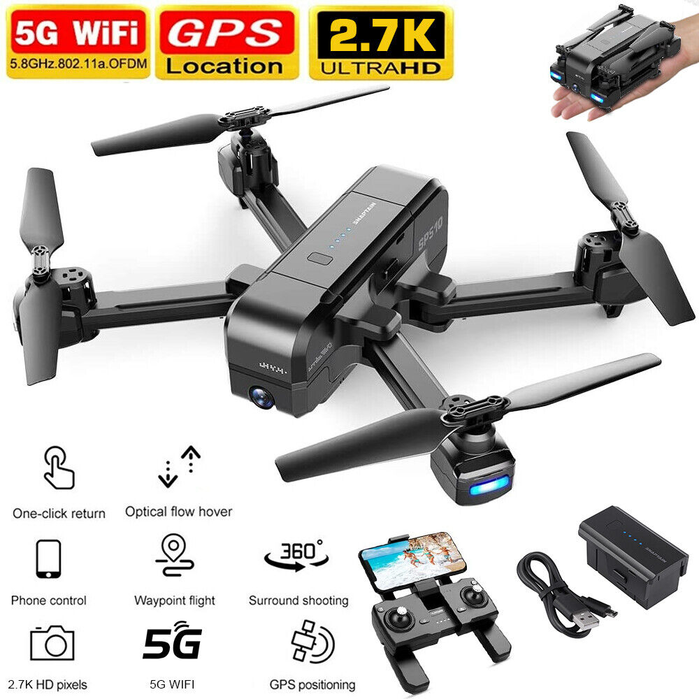 Foldable Dual-Camera Ultra HD Wifi Drone