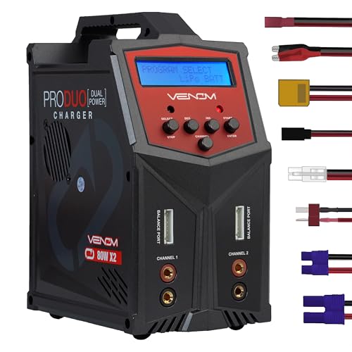 80W Dual LiPo Balance Charger for Drones