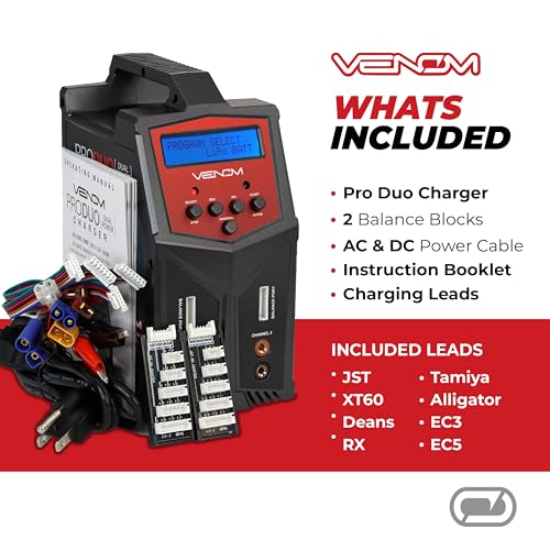 80W Dual LiPo Balance Charger for Drones