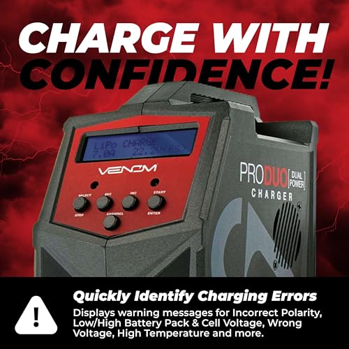 80W Dual LiPo Balance Charger for Drones