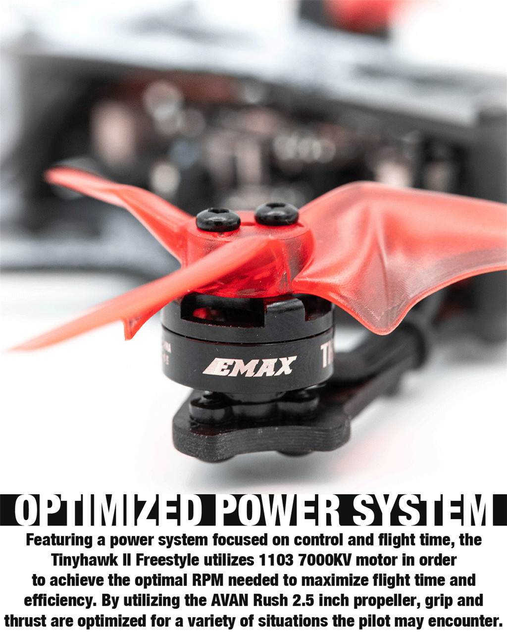 EMAX Tinyhawk 2 Freestyle FPV Drone