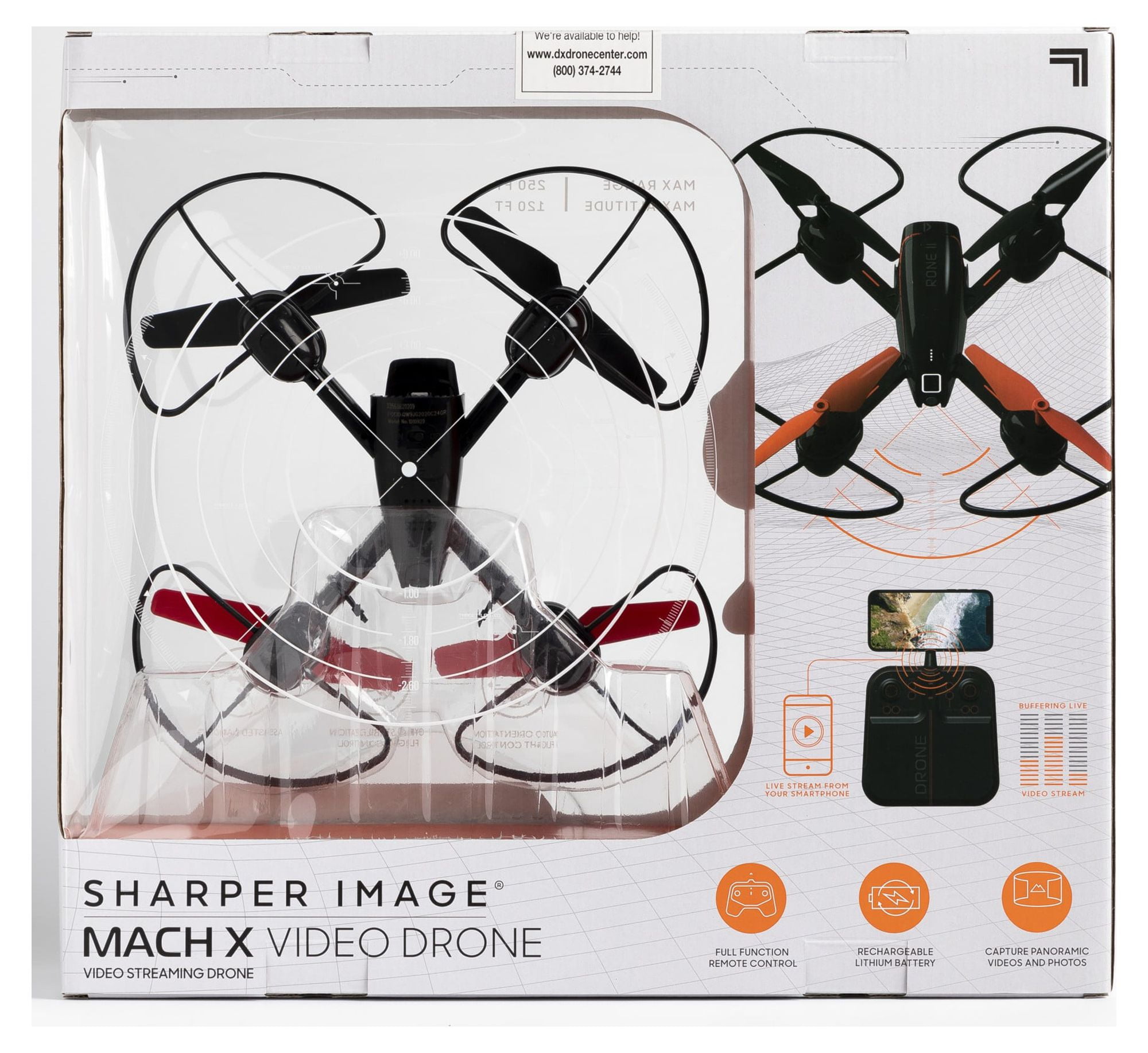 10" Mach X Drone with Camera & Control