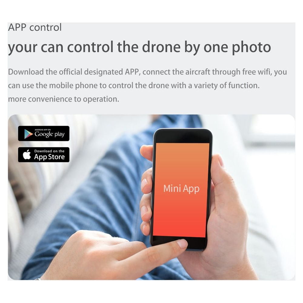 Doosl Foldable 4k Camera Drone with VR