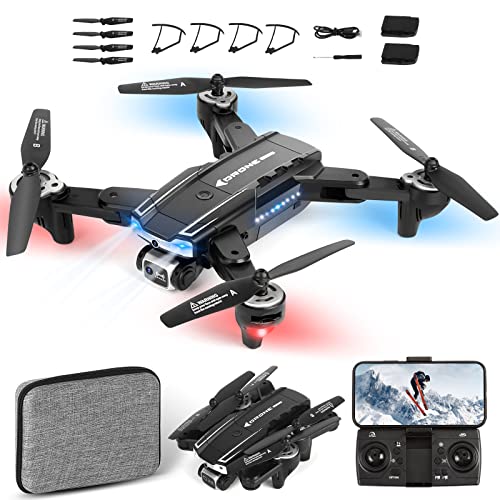 Foldable Dual Camera Drone for Adults and Kids