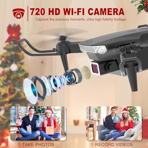 Foldable Drone with 720P Camera for Beginners/Kids/Adults