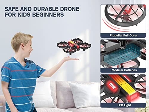 Mini HD Camera Drone - Easy Flying, 2 Batteries