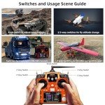 12-Channel RC Transmitter with Voltage Telemetry