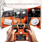 12-Channel RC Transmitter with Voltage Telemetry