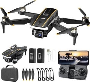 Brushless 4K HD Foldable Drone for Beginners