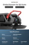 MotuTech DJI Avata Aluminium Gimbal Bumper (Black)