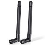 Bingfu 2-Pack RP-SMA MIMO WiFi Antennas