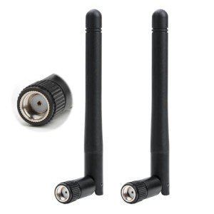 Dual Band WiFi Antenna RP-SMA 2-Pack