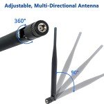 6dBi Dualband MIMO WiFi Antenna for Drones