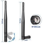 Bingfu Dual Band 3dBi WiFi Antennas (2-Pack)