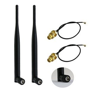 Dual Omni-Directional 6dBi WiFi Antenna Kit
