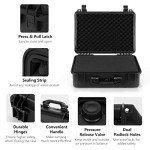 Portable Waterproof Hard Case for Drones & Electronics